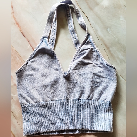 Free People Movement Good Karma V Neck Top - Picture 1 of 8